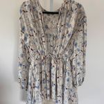 Free People  Flower Fields Mini Dress in Ivory Size Small Photo 3