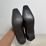 Stuart Weitzman  Women’s Tassel Loafers Size 6 Pewter Brown‎ Whipstitch Leather Photo 9