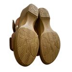 Alegria New  LIN-647N Embroidered Leather Wedge Slip Pink Floral Slide Sandal-40 Photo 4