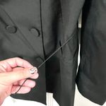 ZARA Women Belted Puff Shoulder Jacket Dress Black 7832/504/800 Sz M Photo 4