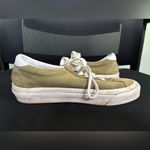 Vans  Low Top Green Khaki Sneakers Sz W8.5 Anaheim 73 Photo 5