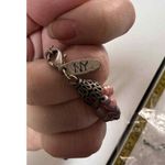 NY & Co pink & lavender stranded necklace choker fashion jewelry‎ signed AOI Photo 2