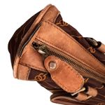 Gucci Vintage 70's GG Boston Bag in Orange Stripe Brown Canvas Doctor Bag Photo 15