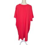 Old Navy  Vintage Crew Neck Mini Tee Shirt Dress Women’s Plus Size 4X Coral Photo 5