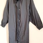 Calia by Carrie Calia Black Water Repellent Trench Coat US Small Medium Photo 1