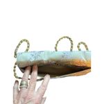 Prada lilac floral satin chain bag Photo 5