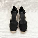 Eileen Fisher Black Suede Yasmin Closed Toe Espadrille Platform Wedge 6.5 NWOB Photo 67