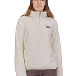 Patagonia Women's Los Gatos 1/4-Zip Fleece White Size XL Photo 0