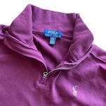 Ralph Lauren Polo  Burgundy Quarter Zip along Sleeve 🔥 Photo 3
