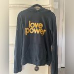 Free City Love Power Sweatshirt Size S Black Photo 2