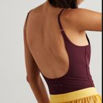 Outdoor Voices Burgundy Shiraz Rib Leotard Photo 4
