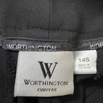 Worthington Classic Black Straight Leg Pants Photo 9