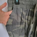 Splendid  Green Camo Drawstring High Waisted Lounge Pants Womens Joggers Size XS Photo 1