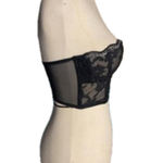Victoria's Secret Romantic Floral Lace Corset Bustier Black Victoria’s Secret Dream Angels 36C Photo 3