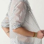 Nike cyclone polka dot hooded rain jacket Size Medium Photo 1