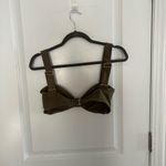 Montce Hayden Knotted Bikini Top Green Size M Photo 3