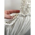 L'atiste By Amy White Boho Maxi Open Back FairyCore Dress Size Medium Photo 4