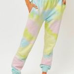 frankie's bikinis  Aiden Sweatpant Rainbow Tie Dye medium Photo 0