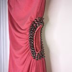 Y2k Codigo strapless body con dress w/ side cut out Sz Small Coral? Party Hoco Pink Photo 11