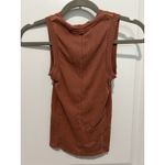 Free People Intimately by  Ribbed Scoop Neck Light Brown Robbed Tank‎ Top XS Photo 1