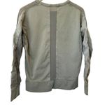 Athleta Olive Green Cruise Mesh Pullover Sweatshirt Size S Photo 2