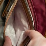 Michael Kors  maroon nylon crossbody bag Photo 3