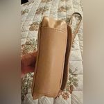 Merona   Tan mini flap Leather Crossbody Bag like new Photo 8