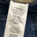 Frame  Denim Jeans Womens 33 Le Sylvie Slender Straight Raw Hem Stretch Bonhill Photo 4