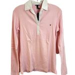 Gant GNH Neat Lightweight Rugger Polo Womens Size Medium Light Pink White NWT Photo 0