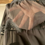 Women's Strapless Boho Wrap Bohemian Elegant Black Maxi Dress Size undefined Photo 6