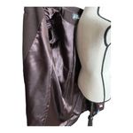 Vintage Elegant Brown Wool/Cashmere Coat With Luxurious Mahogany Mink Fur Collar Size 8 Photo 4