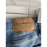 Lucky Brand  Women's High Rise Skinny Bridgette Size 4 Raw Hem Ankle Light‎ Wash Photo 8