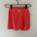 Gymshark  Training Biker Short Size S Orange Coral Ruby Running Hiking Athletic Photo 3