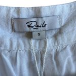 Rails NWT- Amaya White Tiered Linen Blend MIDI Dress- Size Small Photo 11