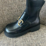 Urban Revivo Ankle‎ Boots size 6 NWT Chain embellishment Black Photo 8