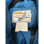 Cabela's Premier Northern Goose Down Puffer Jacket Blue Y2k Gorp Mens Size XL Photo 1