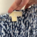 Michael Kors Michael Ikat Printed Cold Shoulder Maxi Dress nwt size xl Photo 5