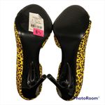 Carlos Santana Tropicana Leopard Print Open Toe Pump Photo 9