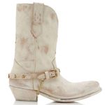 Golden Goose Wish Star Belted Leather Boots Photo 0