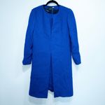 Lafayette 148 New Cobalt Blue Matching Wool Sleeveless Dress and Overcoat Size 8 Photo 0