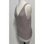 Joie ‎ Soft Knit Sweater Tank Top Sleeveless V Neck Top Purple XL Extra Large Photo 9