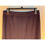 Misook Exclusively Pull On Skirt Small Navy Peplum Hem Office Academia Preppy Photo 2