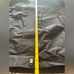 Women’s XXL Waterproof Rain Jacket Removable Hood Dark Green Outdoor Sports Black Photo 9