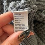 American Eagle Gray Pullover Jegging Sweater Sz M Photo 8