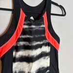 Athleta  Streamline Tri Tank Top, Black Print Photo 2