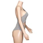 Beach Riot  Celine One Shoulder Cut-Out One Piece Swim, Silver, XS Photo 7