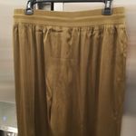 Trina Turk ππ Bernelle Pant ~ Satin Jogger Tap Green Large L NWT Photo 9