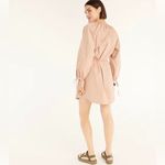 J.Crew NWT Tie-sleeve button-front dress. Photo 1