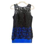 Sachin + Babi Noir 'Carolina' Lace & Crepe Midi Dress Size 8 NWT zipper Photo 6