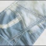 Free People  Pinstripe Moto Skinny Jean Distressed Light Wash 25 Photo 6